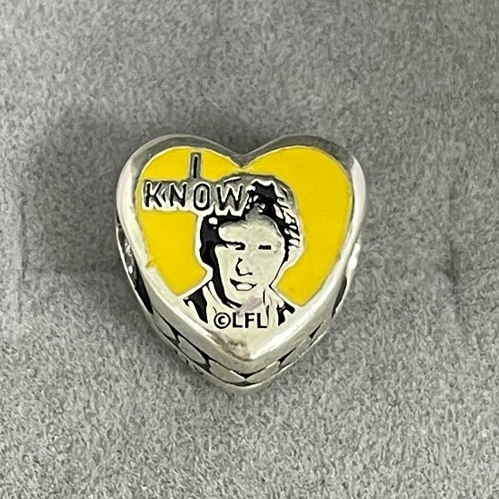 Pandora STAR WARS Han Solo Princess Leia I Love You, I Know Charm